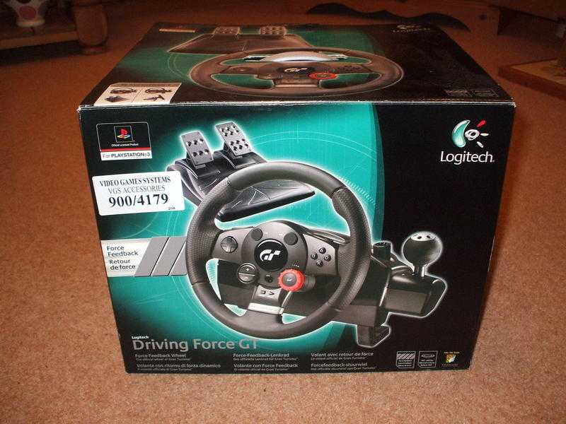 Logitech Driving Force GT steering wheel for Playstation 3