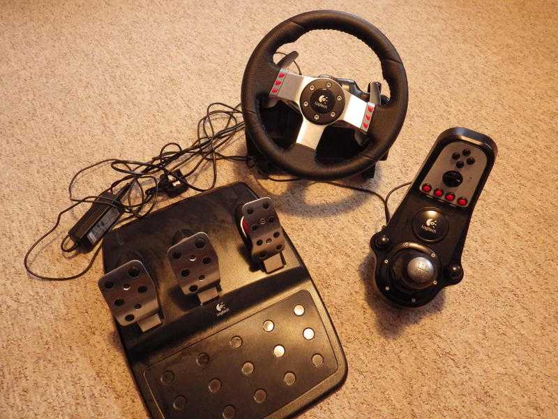 Logitech G27 steering wheel bundle