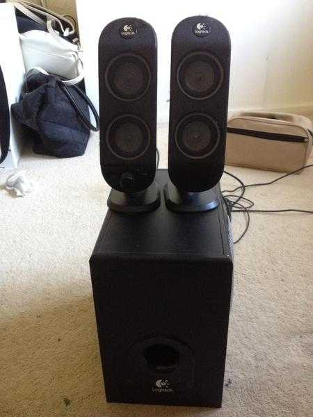 Logitech PC Speakers With Subwoofer