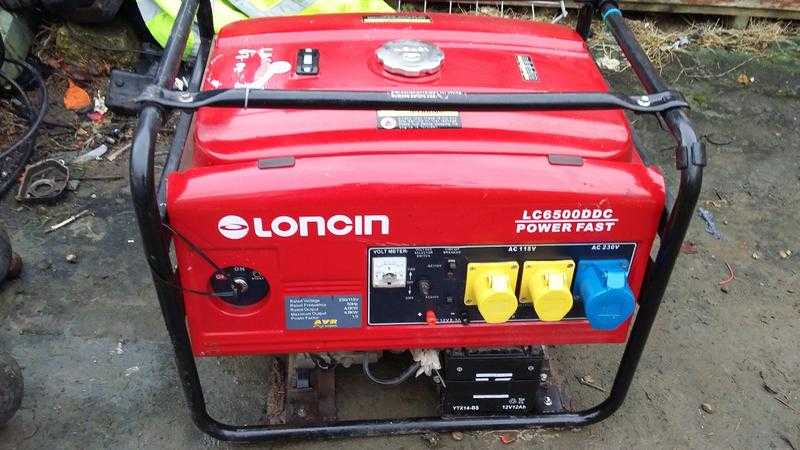 Loncin 4.5kva petrol generator