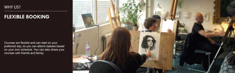 London Art Classes - Weekday evening and Weekend