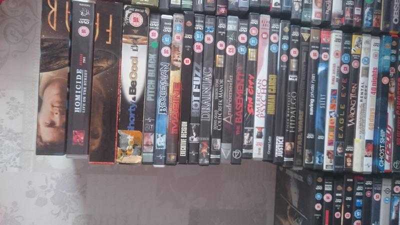 Lots of DVDs