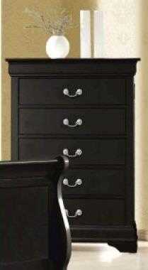 Louis Philippe Tallboy Chest with x 5 draws