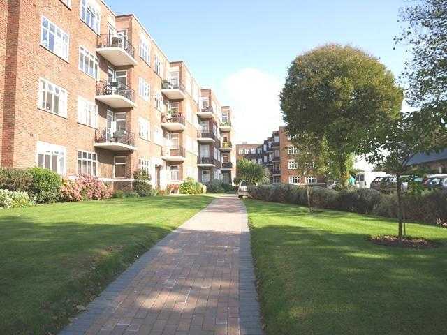 Lovely 3 bedroomed flat WITH PARKING set in communal gardens, opposite Dyke Road park.