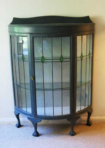 Lovely painted display cabinet