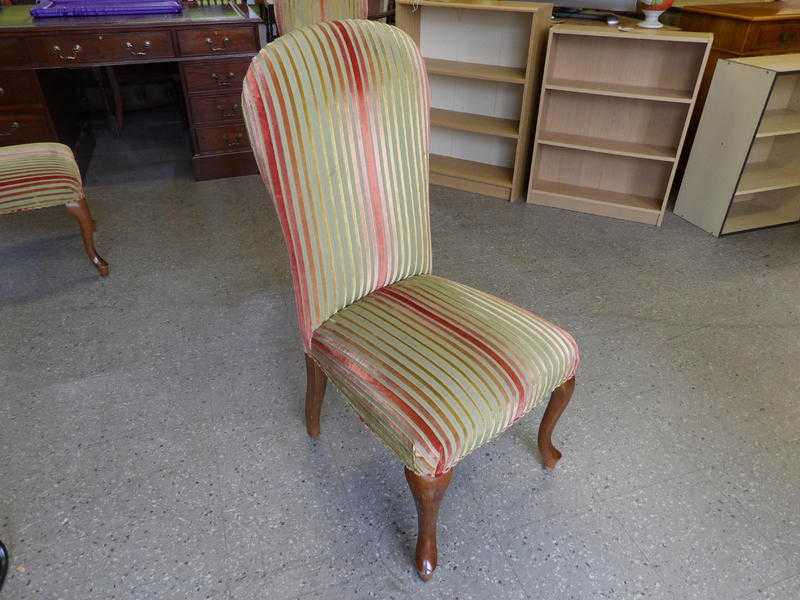 Lovely shaped bedroom chair gor reupholstery project - Local Delivery Now ONLY 19