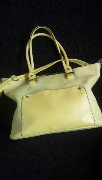 Lovely summery bright yellow large bag