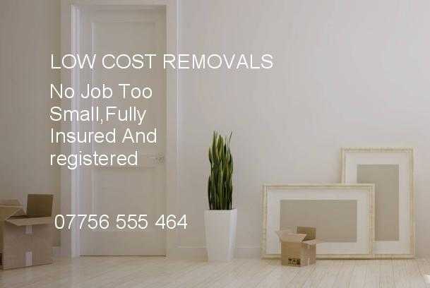 Low Cost Removals..Polite Reliable Service..One Item To A Full House Move.