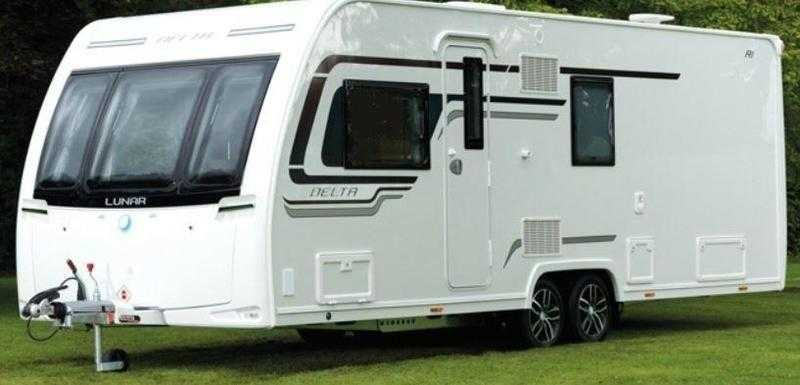 Lunar Delta RI S 2016 Caravan only used twice with full new awning 2 weeks old