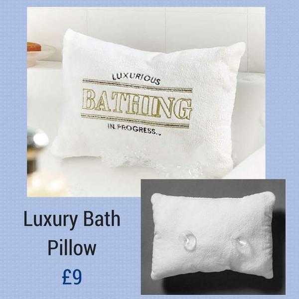 Luxury bath pillow