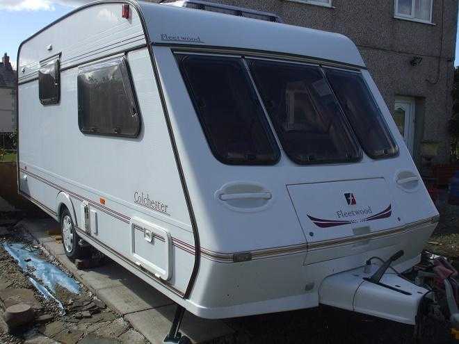 luxury two berth caravan