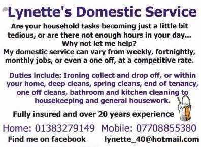 Lynettes Domestic Service
