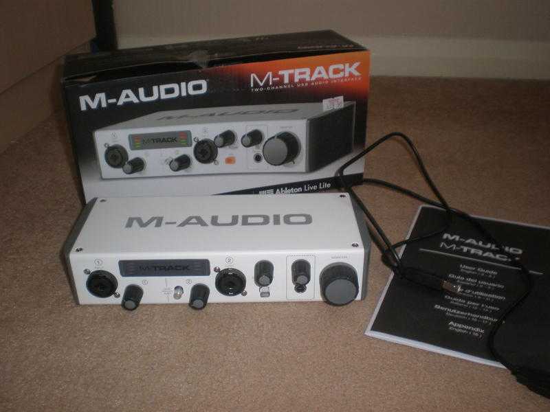 M-Audio  M-Track two Channel USB Audio Interface