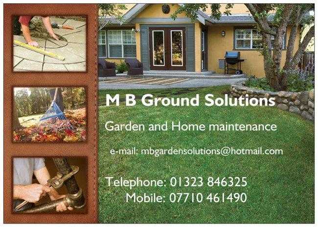 M B Ground Solutions garden amp home maintenance