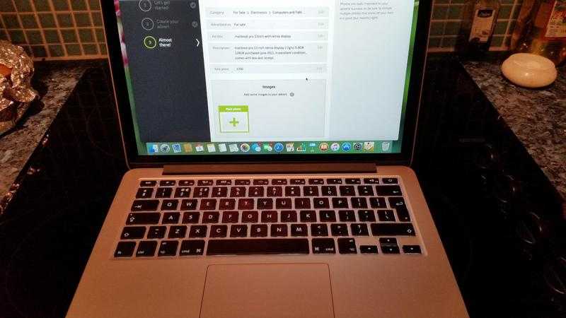 macbook pro 13inch with retina display