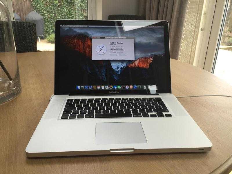 MacBook Pro 15quot, i7 Processor, 8gb RAM, 500gb HD.