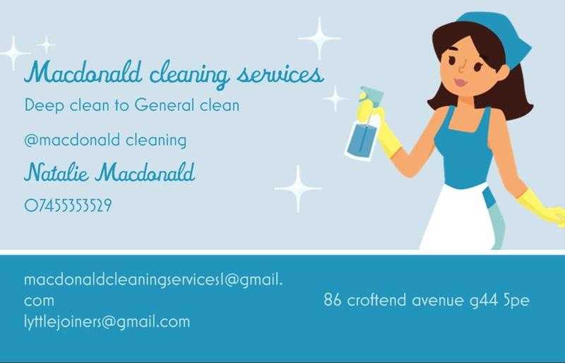 macdonald cleaning services