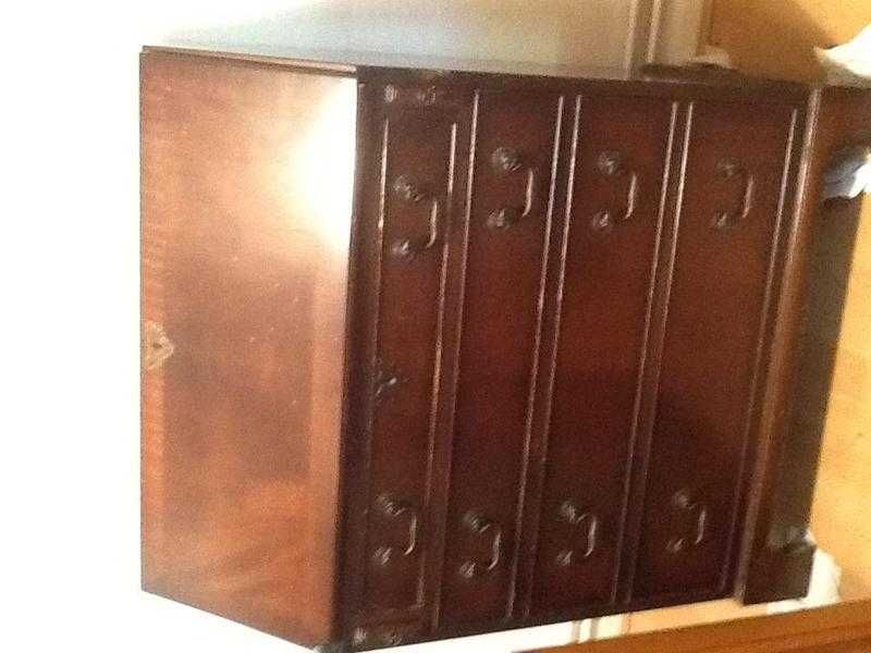 Mahogany bureau