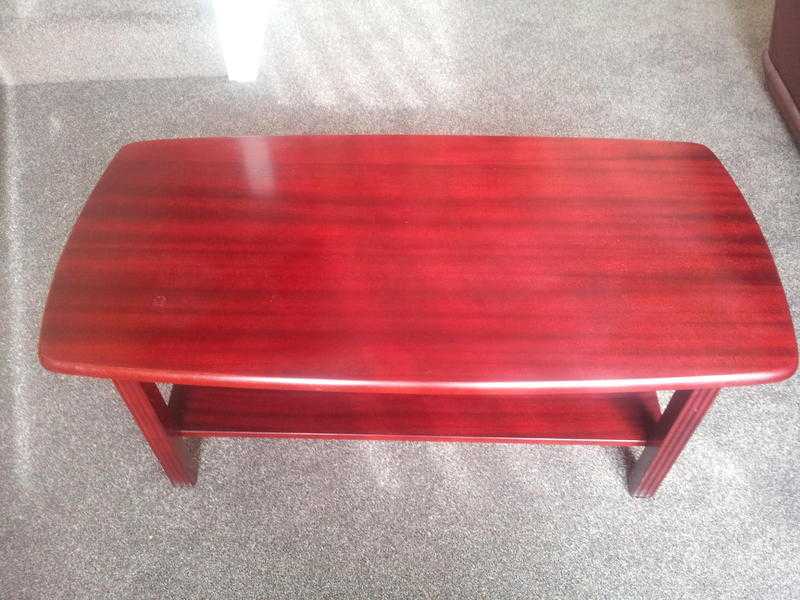 MAHOGANY COFFEE TABLE