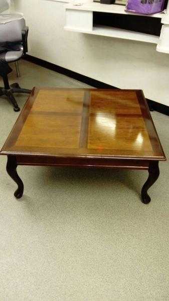 Mahogany coffee table