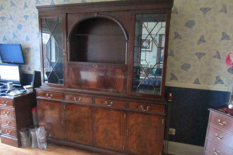 Mahogany Display unit