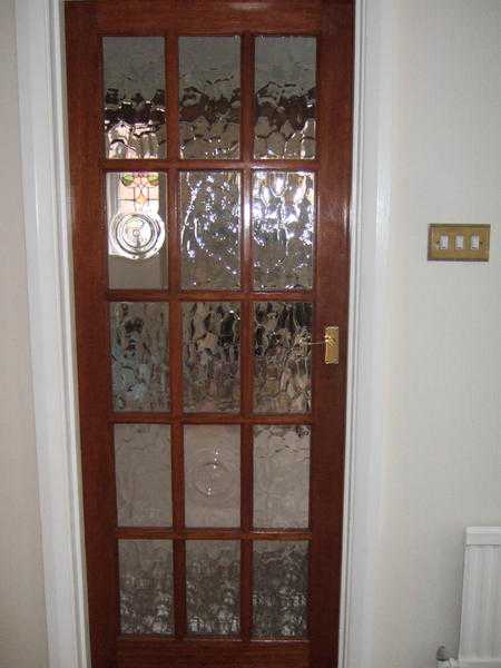 Mahogany doors