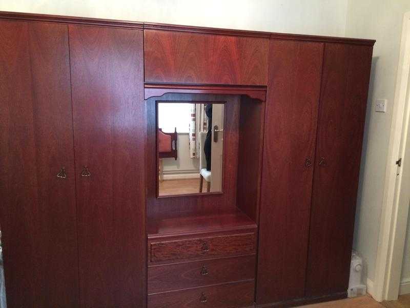 Mahogany Double Bedroom Set