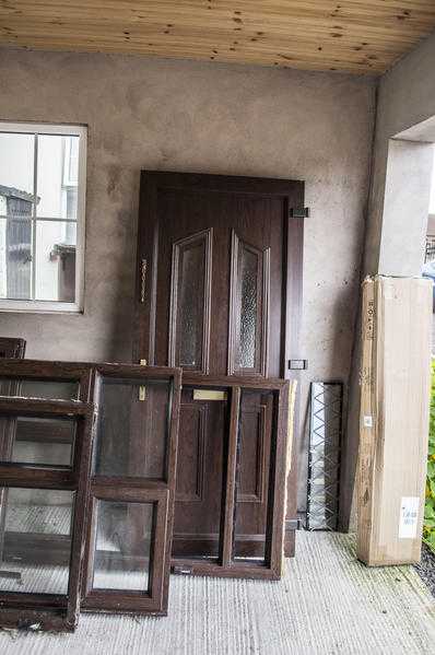 Mahogany Double Glazed Doors and windows for Sale