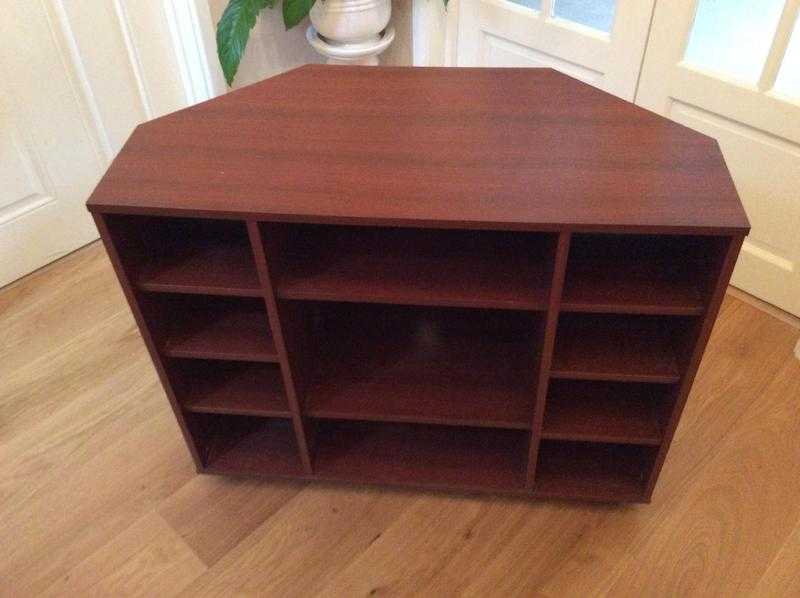 Mahogany Effect TV Stand