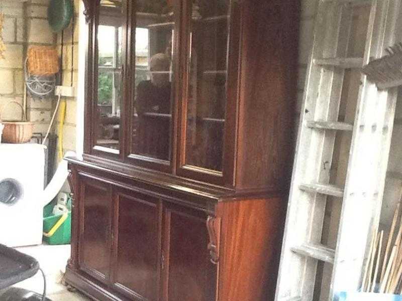 Mahogany Library cabinet