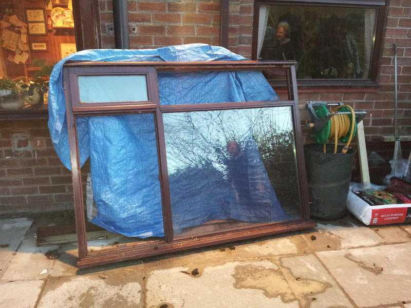 Mahogany Window Frame