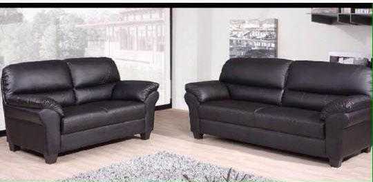Malaysian 3 and 2 Seater  Bonded Leather NON Recliner