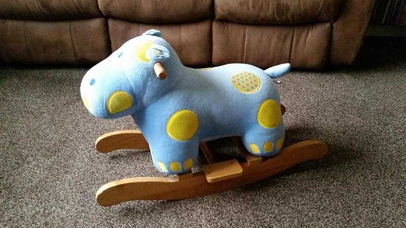 Mamas and Papas hippo rocker