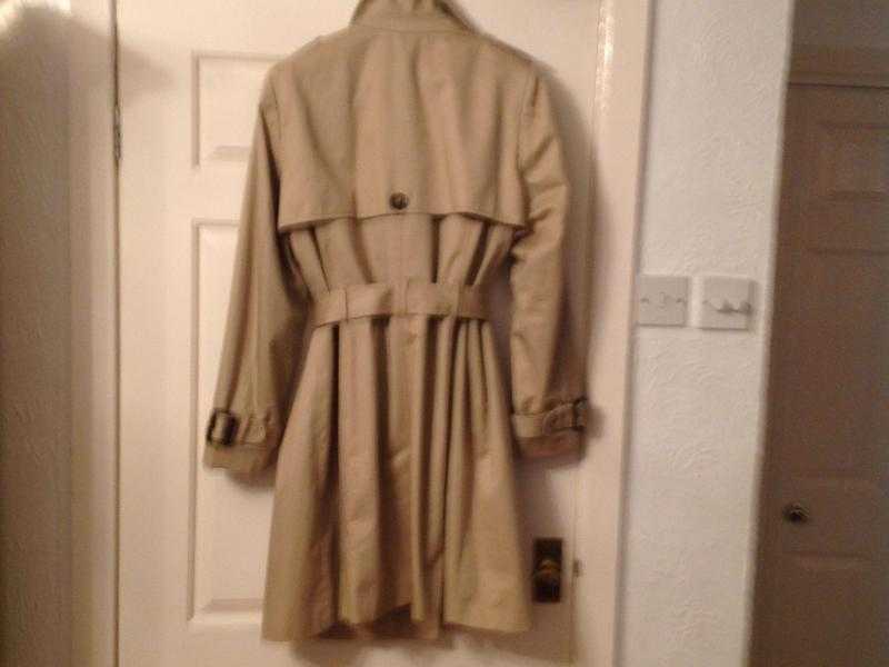 MampS Collections Pure Cotton Belted Trench Coat