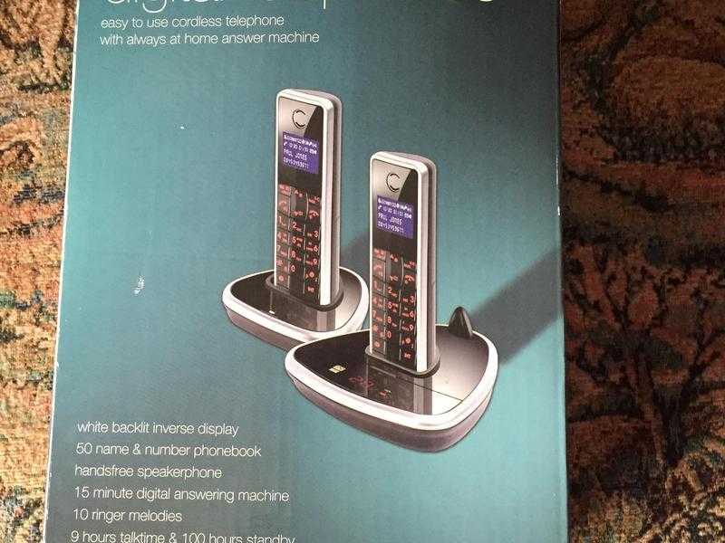 MampS Digital Telephone with Answering Machine