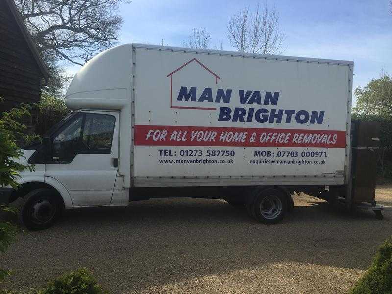 Man and van Brighton area using a Large Luton Van, 1-3 man teams available, Hourly rates or fixed.