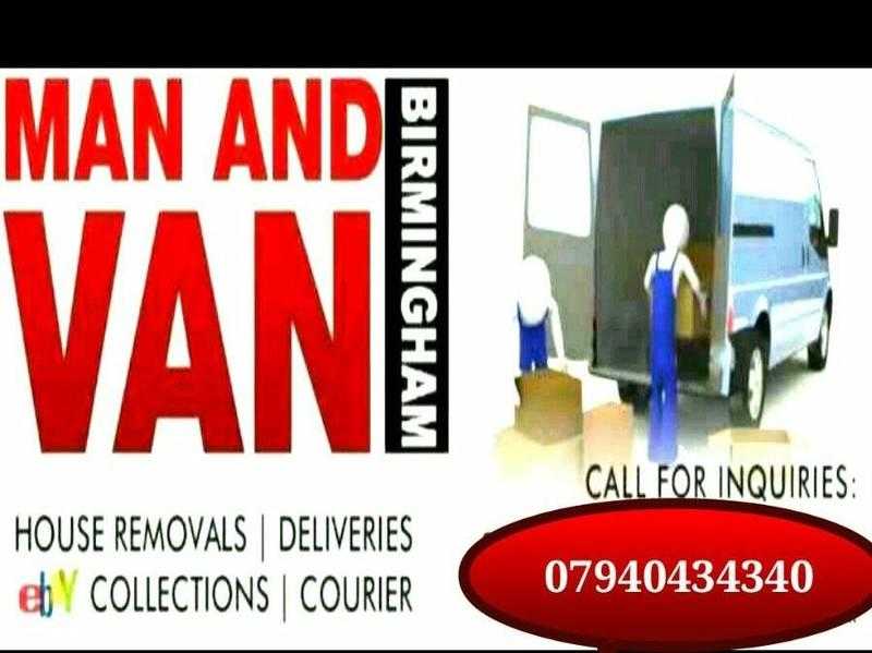 Man and Van cheap removals Birmingham
