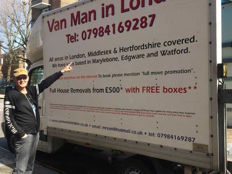 Man and Van, courier, deliveries.