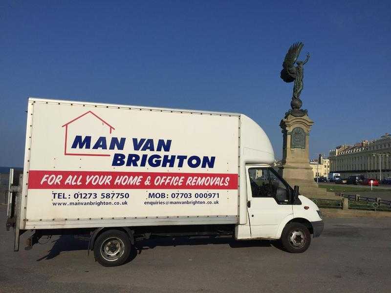 Man and Van hire Brighton for Home and office removals and man and van services