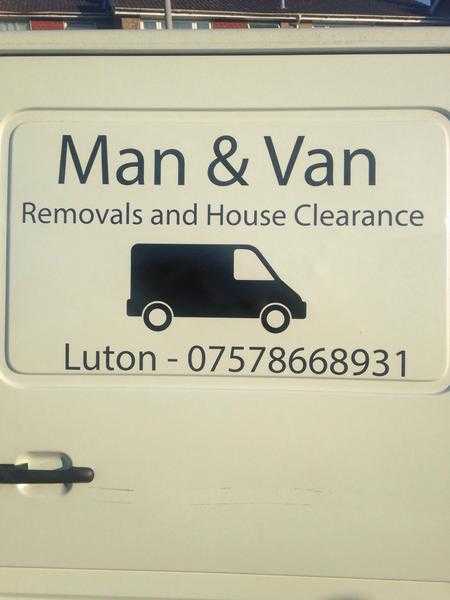 MAN AND VAN LUTON AIRPORT AREA