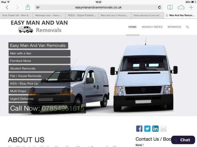 Man and van Peterborough removals