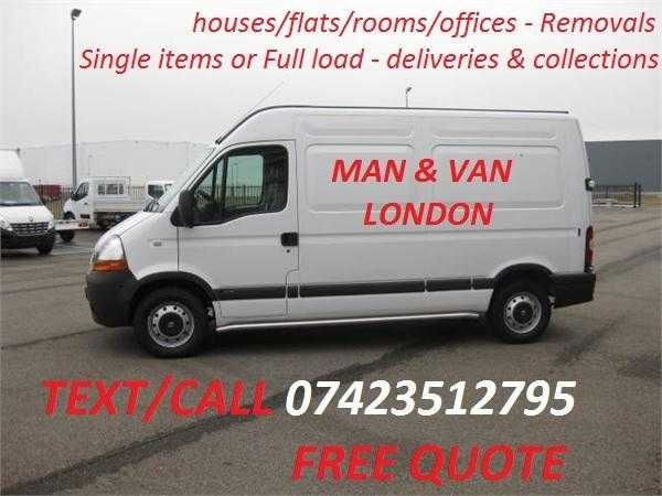 Man and Van Removals,Delivery amp Collections.London