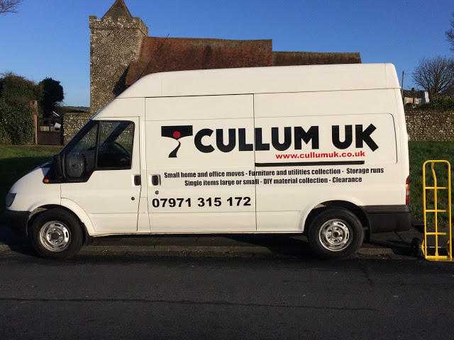 Man and van, small removals and nationwide delivery service based in Hove. Cullum UK.