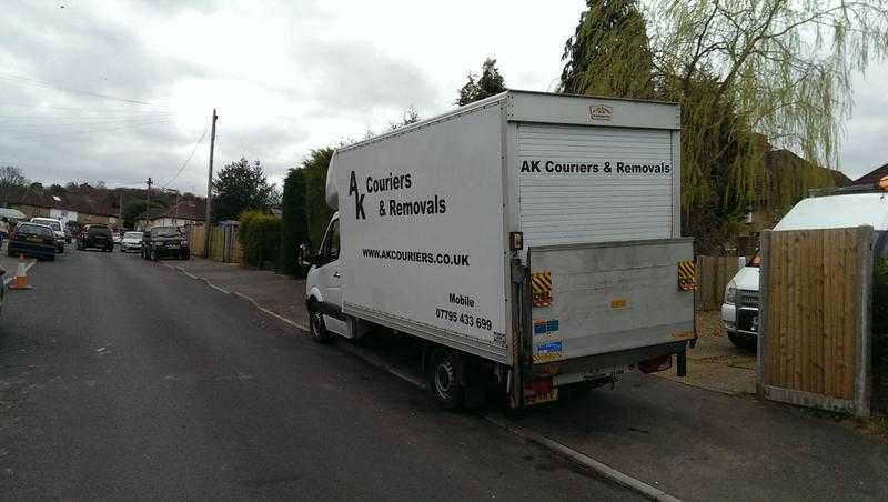 Man and Van - tail lift for removals