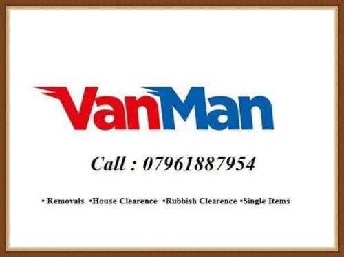 Man  Van From 9.99, Van Hire,  Full House Removals