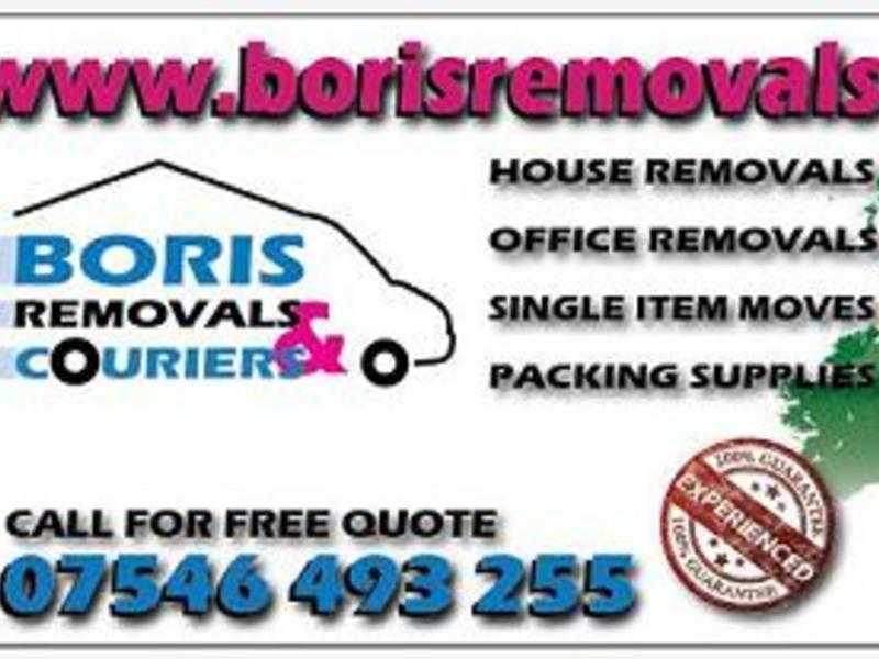 MAN VAN REMOVAL SERVICE NOTTINGHAM SINGLE ITEM HOUSE MOVE PACKING SUPPLIES