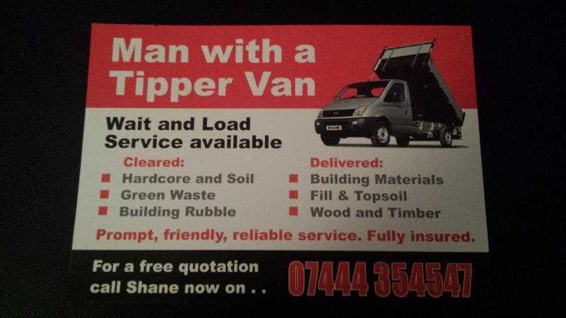 Man With A Tipper Van