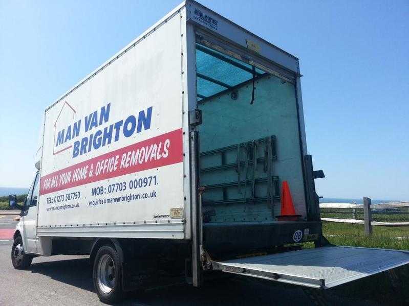 Man With a van Brighton for all your home and office removals. 1,2 Or 3 porters