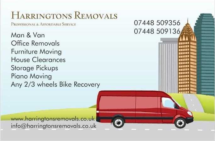 Man with Van amp House Removals Service