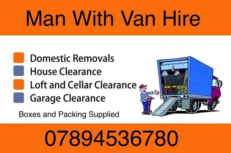 Man With Van Hire Godstone House Removals Godstone House Clearance